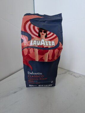 LAVAZZA Dolcevita Classico Medium Roast Ground Coffee